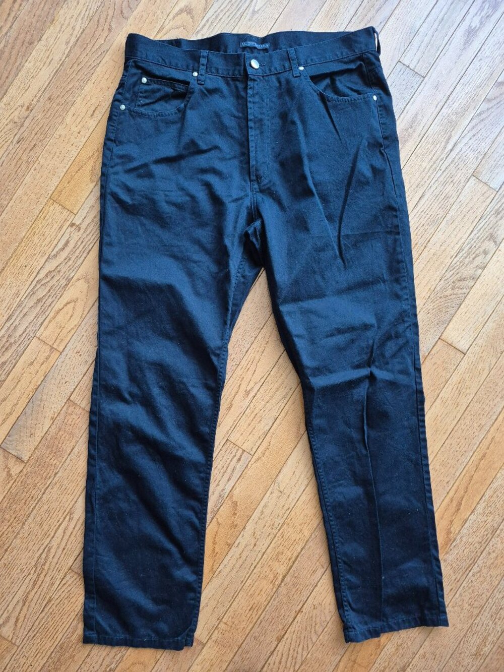 VALENTINO Designer Jeans Chino 5 pocket Black 38